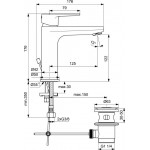 Смеситель для умывальника Ideal Standard Cerafine O Black Смеситель для умывальника Ideal Standard Cerafine O Black